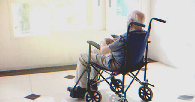 Patrick was in his room at the nursing home thinking quietly when he heard a knock on his door.  |  Source: Shutterstock