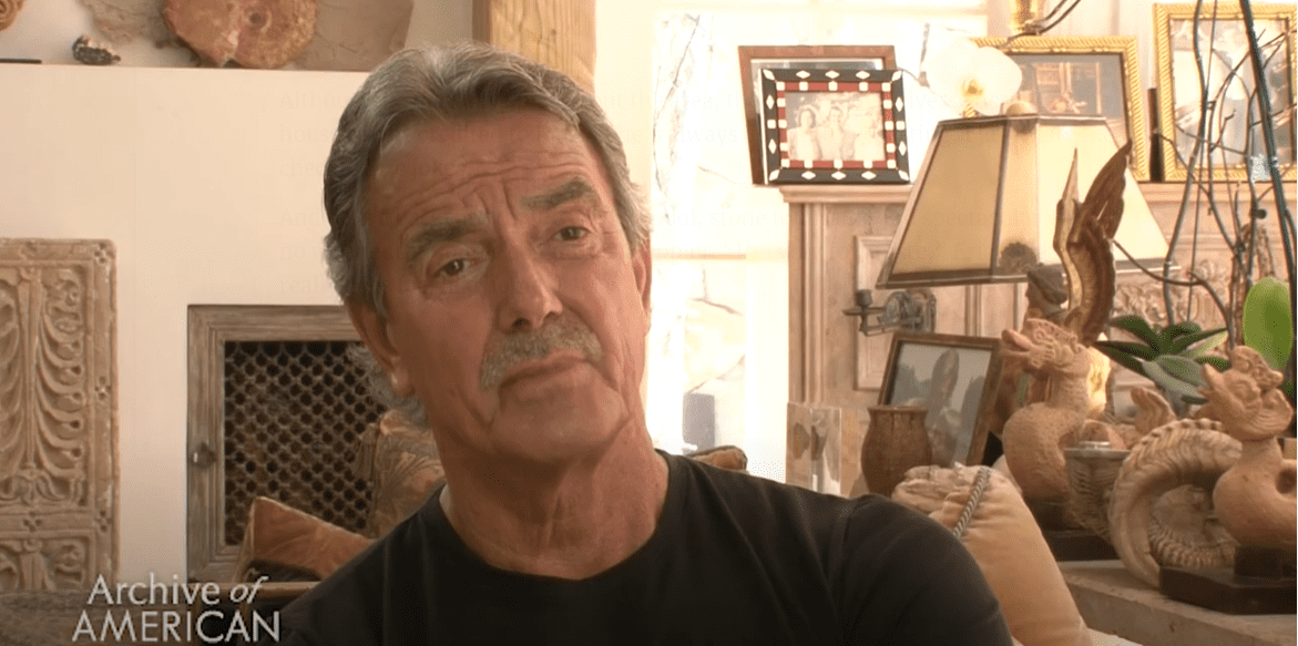 A glimpse of Eric Braeden's living room | Source: Youtube.com/Really Famous with Kara Mayer Robinson