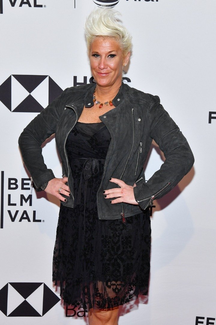 Anne Burrell at a screening of "RX: Early Detection A Cancer Journey With Sandra Lee" during the 2018 Tribeca Film Festiva at SVA Theater on April 26, 2018 in New York City.  |  Source: Getty Images