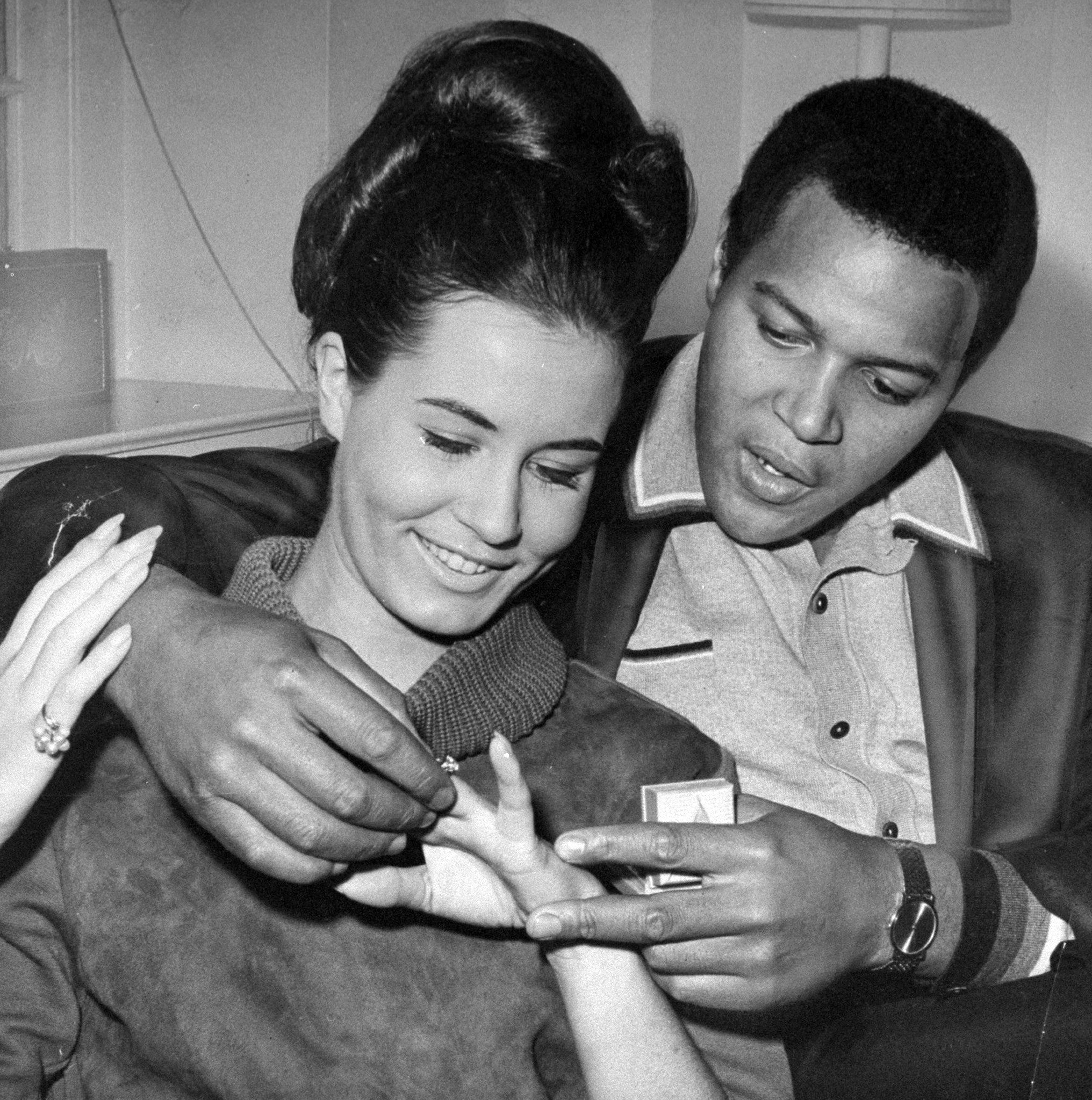 Chubby Checker and Catherine Lodders. | Source: Getty Images