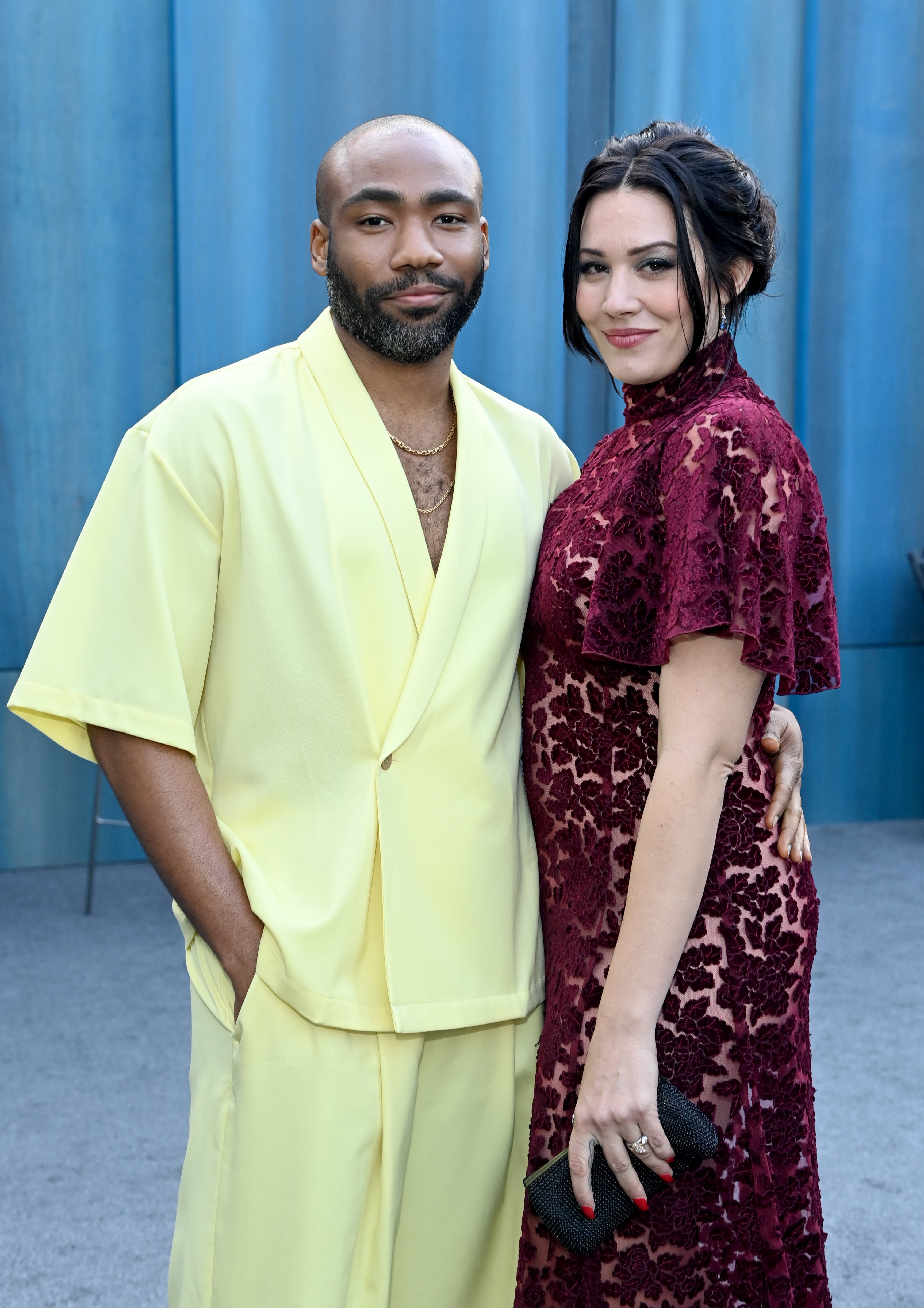 Donald Glover and Michelle White at the Wallis Annenberg Center for the Performing Arts on March 27, 2022 in Beverly Hills, California.  Source: Getty Images