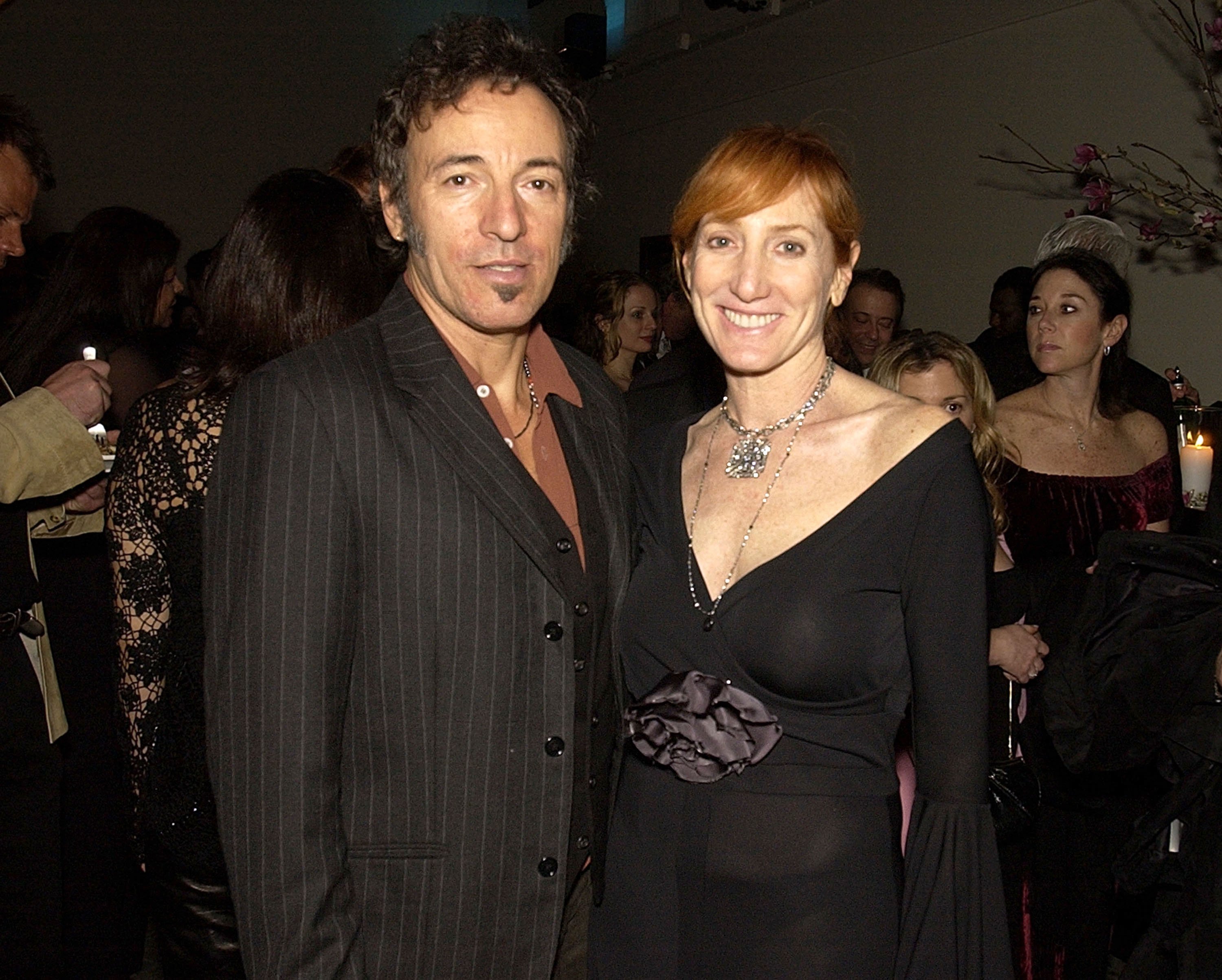 Bruce Springsteen and wife Patti Scialfa at the Kristen Carr Benefit held at Bridgewater in New York, NY, USA.  |  Source: Getty Images