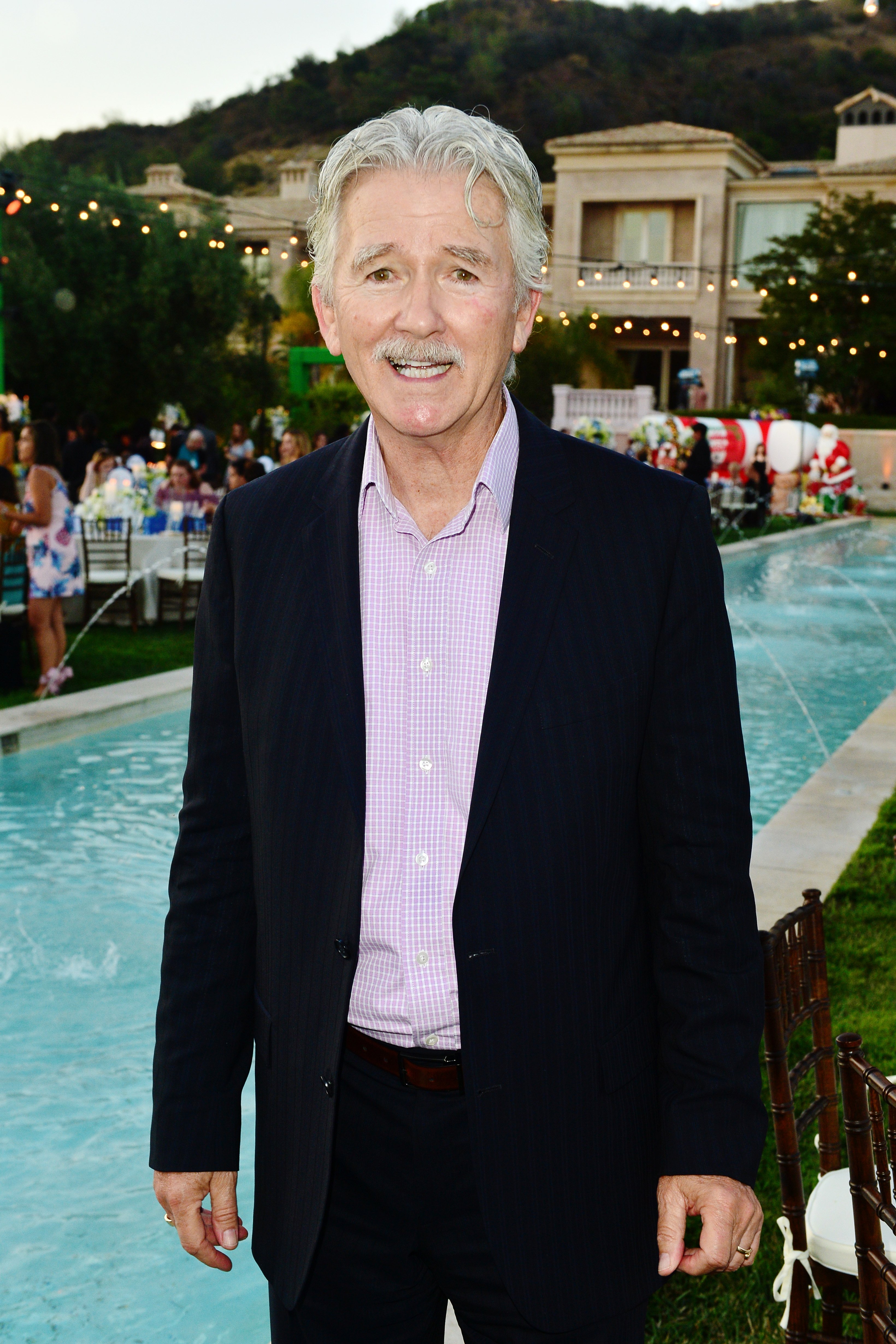Patrick Duffy attends Hallmark Channel and Hallmark Movies & Mysteries Summer 2019 TCA Press Tour Event - Cocktail Reception at a Private Residence on July 26, 2019 in Beverly Hills, California.  |  Source: Getty Images