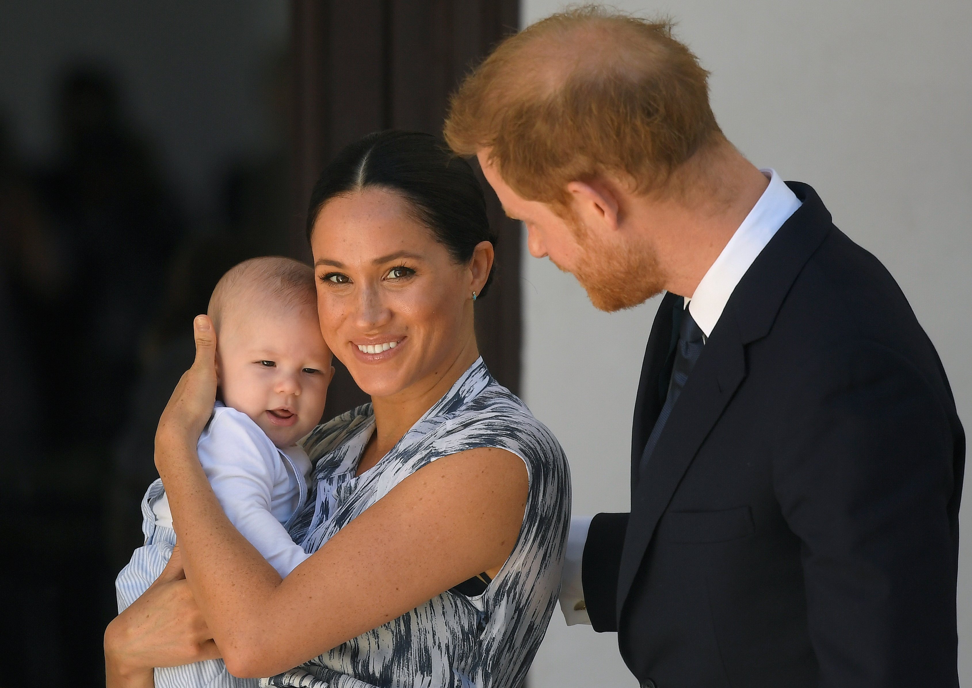 Prince Harry, Duke of Sussex and Meghan, Duchess of Sussex and their son Archie Mountbatten-Windsor in South Africa on September 25, 2019 in Cape Town, South Africa.  |  Source: GettyImage