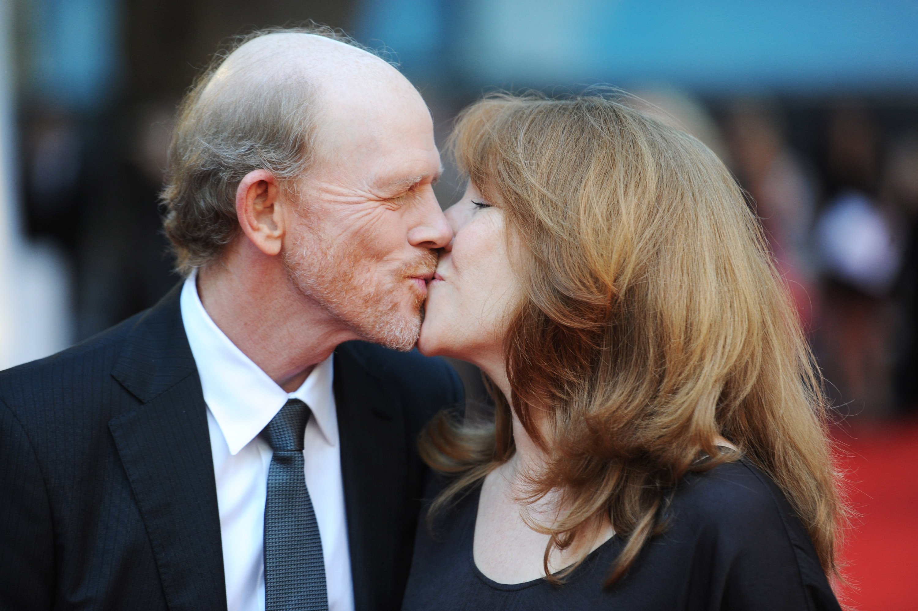 Ron Howard and his wife Cheryl Howard in London 2013. |  Source: Getty Images